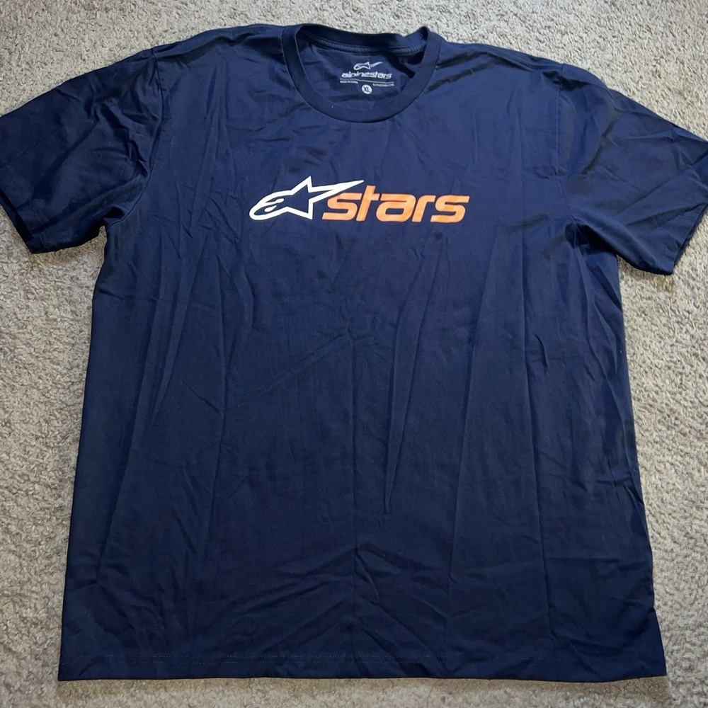 Alpinestars Blaze 2.0 CSF T-Shirt navy mens size XL